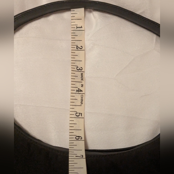 Gucci Nylon Shoulder Purse Handbag Black Vintage VGC with COA - Picture 4 of 16